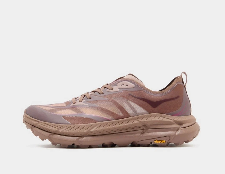 HOKA Mafate Speed 4 Lite Running Shoes in Brown