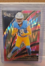 2025 Panini Select - Club Level Tre Harris #201 Pink Shock Prizm (RC)