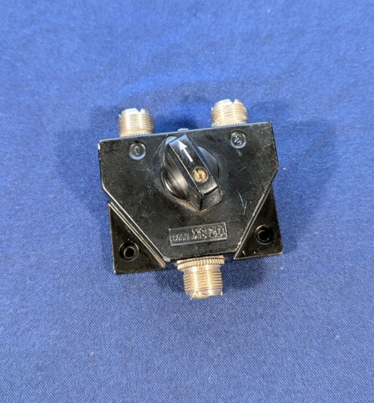 Workman XS-201 Ham Radio 2 Position Coaxial Switch