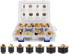 16pcs Automotive Expandable Freeze Plugs Kit 7 Sizes Rubber Plug Tools 16pcs Automotive Expandable Freeze Plugs Kit 7 Sizes Rubber Plug Tools