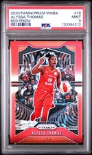 PSA 9 Alyssa Thomas 2020 Panini Prizm Wnba Red Prizm #78 /275