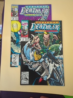 Deathlok #17 & #18 Bundle (Marvel Comics, 1992) Vintage, Good Condition... 