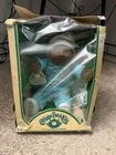Vintage Cabbage Patch Kids Preemie - 1985 - African American - Green Outfit