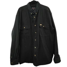 Smith's Workwear 1906 Brooklyn NY Black Heavy Duty, Sueded Shirt - Size XXL