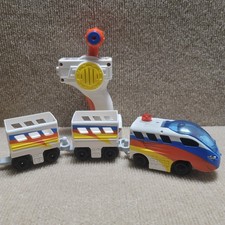 Fisher Price GeoTrax Grand Central Station Train & Controller w/ Eric Figure