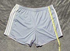 Women  s Adidas Climacool Light Blue Shorts Size XL