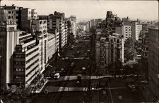 RPPC Calea Victoriei Bucharest Romania vintage postcard z779