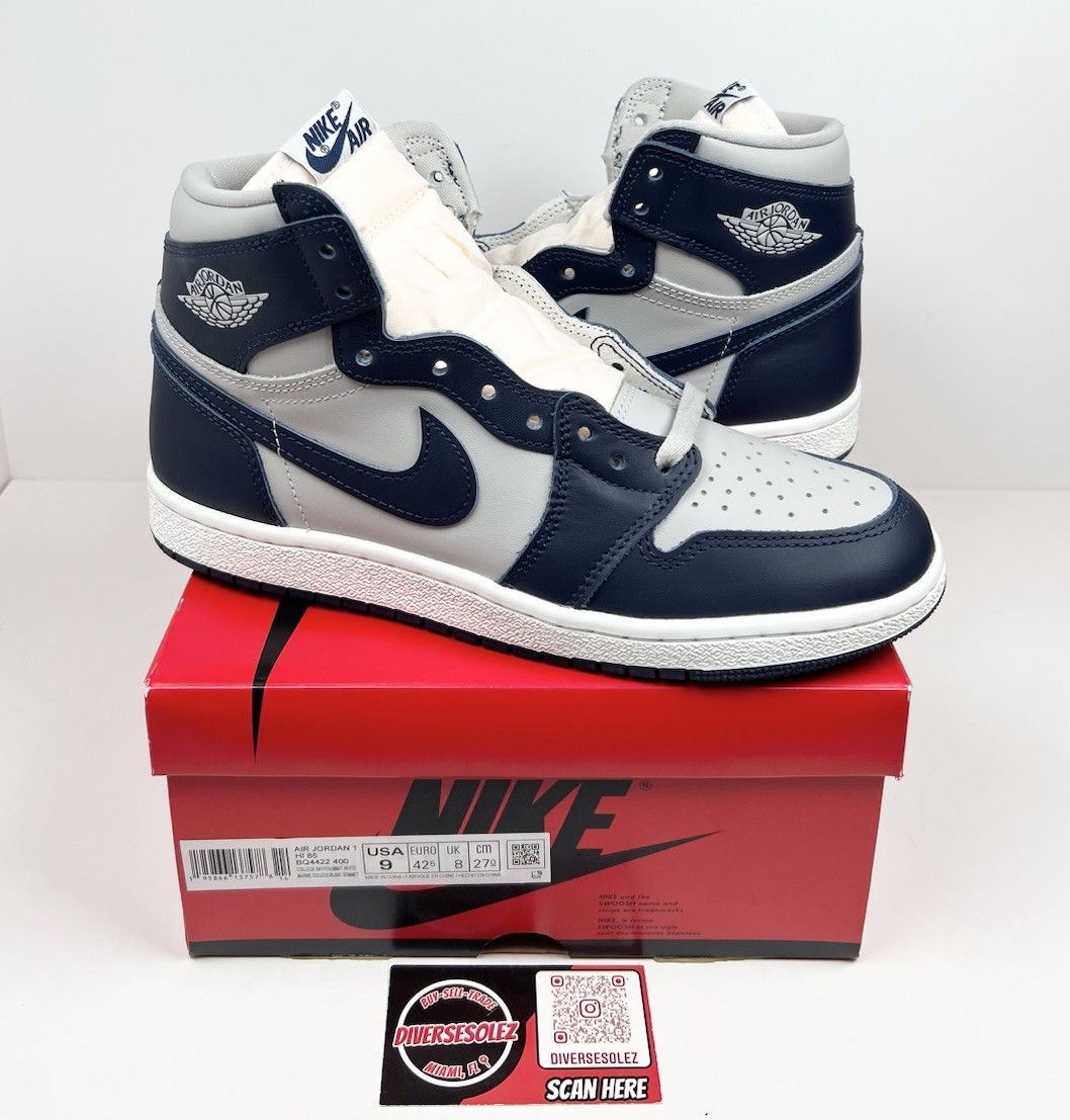 Size 9 - Jordan 1 Retro '85 High Georgetown💙 TRIED ON Size 9 - Jordan 1 Retro '85 High Georgetown💙 TRIED ON