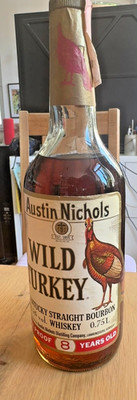 Wild Turkey 101 Proof 8 Jahre Bourbon Whiskey 0,75l Vintage Austin Nichols