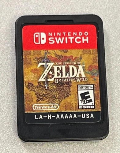 THE LEGEND OF ZELDA: BREATH OF THE WILD (NINTENDO SWITCH) CARTRIDGE ONLY- USED.
