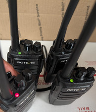 LOT OF 4 Retevis RT21-Two-Way Radio Walkie Talkies w/out charger tested