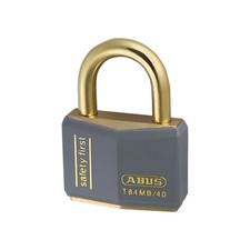 ABUS Mechanical T84MB 40mm Grey Heavy Duty Rustproof Padlock Keyed Alike