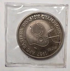 1987 Indianapolis Colts AFC Eastern Division Champions 1 Oz .999 Silver Round