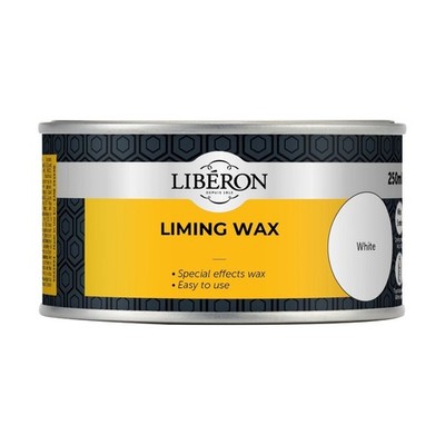 Liberon Liming Wax 250ml   Creates a Stylish Limed Finish on Interior Wood