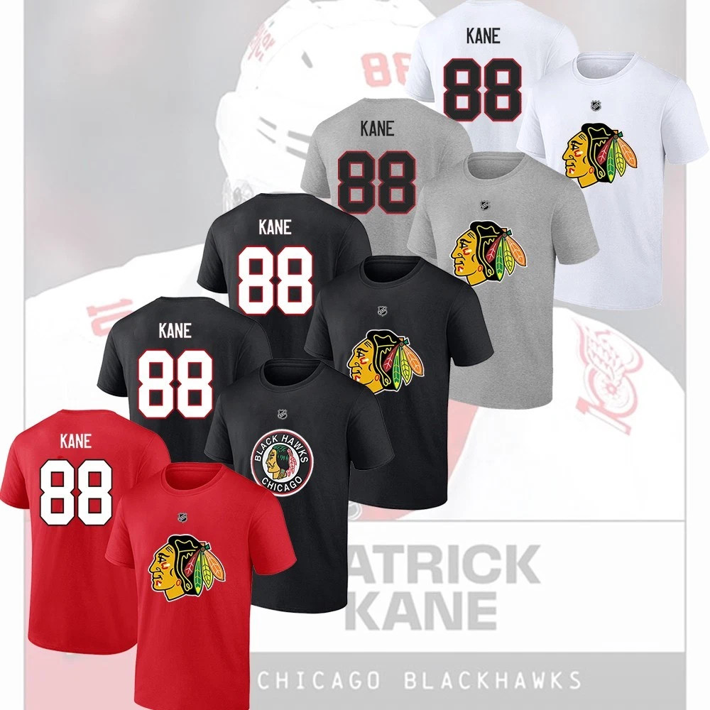 Patrick Kane #88 Chicago Blackhawks Name & Number Player Unisex Gifts For Fans