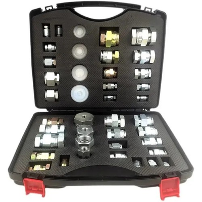 #ad #ad Excavator Maintenance Tests Pressure Gauges Pipe Pressure Plug Plate Fittings $333.00