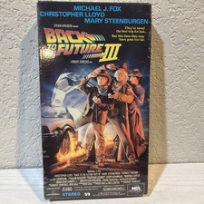 New SEALED Back to the Future III VHS 1990 Release MCA Watermark