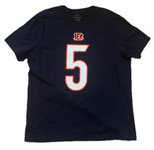 Nike Tee- Cincinnati Bengals NFL Tee Higgins 5 Men s Jersey T-Shirt Sz XL