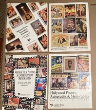 💎 Camden House Auction Catalog HOLLYWOOD MEMORABILIA NOV 1993 + BONUS💎