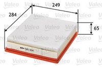 Valeo Luftfilter 585058 Passend FüR Nissan Opel Renault