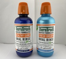 TheraBreath Healthy Gums  Fresh Breath Oral Rinse MINT Combo Pack, 16 oz Each