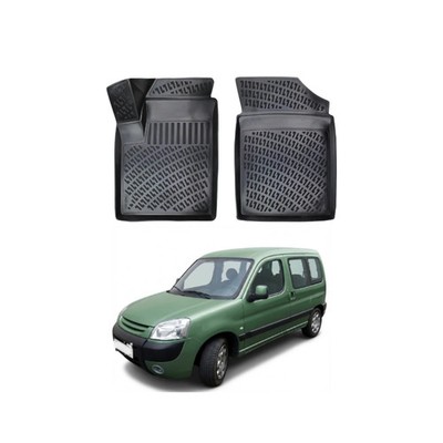 Floor Mats Liner for Peugeot Partner 1998-2008 TPE All Weather