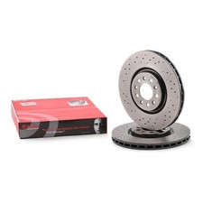 Dischi Freno Febi Bilstein 28177 - 2 Unità Per Assale Anteriore - Compatibile Con Opel Corsa E Fiat Punto - Foto 2