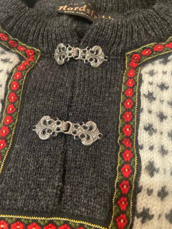 Suéter Nordstrikk Vintage Mujer Lana Noruego M Cómodo Vacaciones Clima Frío Foto 2 de 4