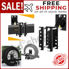 Trailer Spare Tire Wheel Mount Kit Carrier Holder Bracket Boat Utility RV Camper