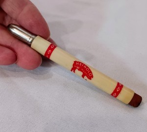 Vintage Advertising Bullet Pencil Heinold Hog Market Garrison Iowa! George Hahn