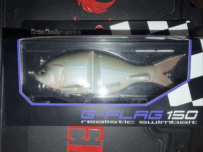 RARE!! Grow Design Works X Coyote bait  G-Flag 150 #117  champ  Color Swimbait