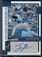 2022 Donruss #SS-JK Jackson Kowar Signature Series