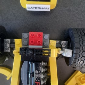 LEGO Ideas: Caterham Seven 620R (21307) - Not Complete - As Is. Estes Yellow Etc