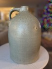 Antique Pennsylvania Made Turkey Dropping Stoneware Jug With Handle — photo 5