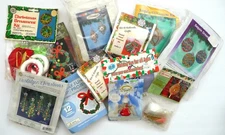 Christmas Beaded Ornament Vintage Kits, YOU CHOOSE