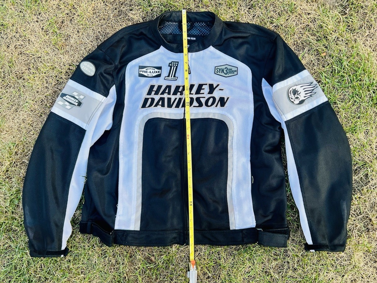 Harley Davidson Men's Backstretch Mesh Motorcycle Jacket/97396