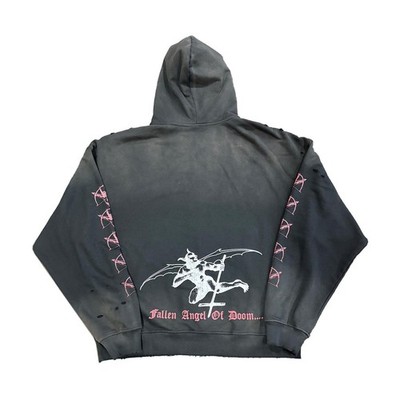 Blasphemy Blood Upon The Altar Zip Hoodie Black Metal War Metal