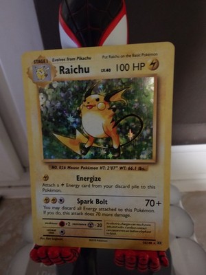 Pokémon Karte Raichu 36/108 XY Evolutions Rare Holo - Englisch