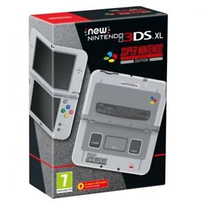 Nintendo 3ds Xl Snes Edition Grey Console For Sale Online Ebay