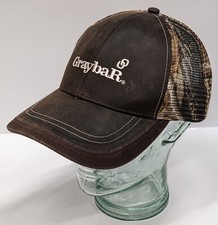 GraybaR Clayton MO K-Brand USA Made Camouflage Hat Fitted Cap
