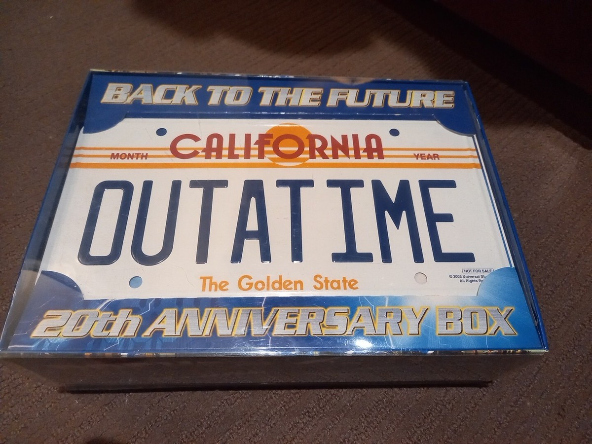 洋画・外国映画 BACK TO THE FUTURE 20th ANNIVERSARY BOX BACK TO THE FUTURE DVD 20th Anniverarsary Box Delorean OUTATIME