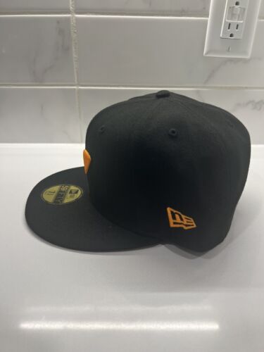 New Era 59FIFTY McLaren Racing Formula 1 F1 Cap Black/Orange Fitted Hat Sz 7 3/8 - Picture 2 of 5
