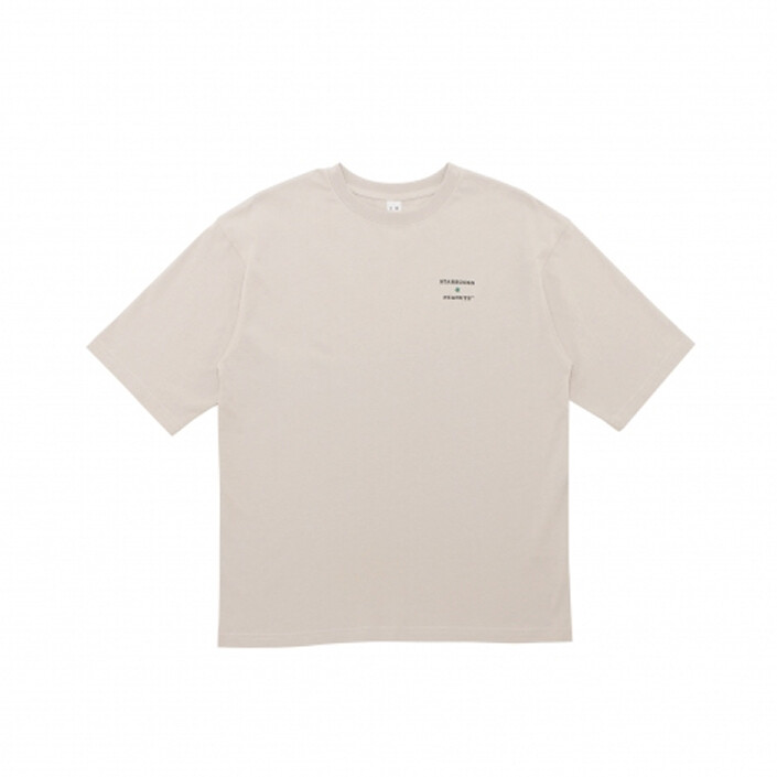 Starbucks coffee x Peanuts Snoopy T-shirt gray online store Starbucks coffee x Peanuts Snoopy T-shirt gray online store
