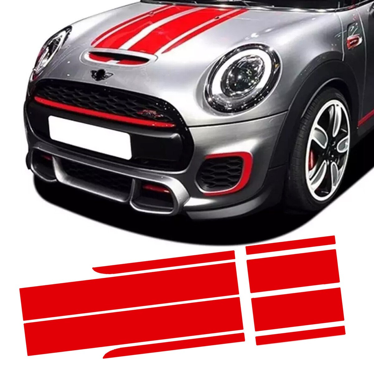 Mini Cooper Hood Stripes Mini Cooper Bonnet & Boot Pin Stripes Vinyl ...