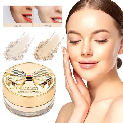 No Filter Setting Loose Powder Bare Face Translucent Foundation Makeup   Q9T4