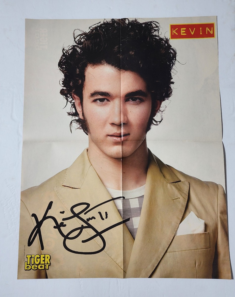 Kevin Jonas Brothers Nick Joe double-sided vintage Poster