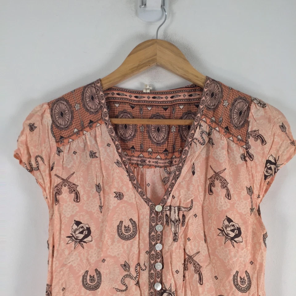 Mono coyote vintage para mujer Spell Designs talla S rosa coral 087824 Foto 2 de 4