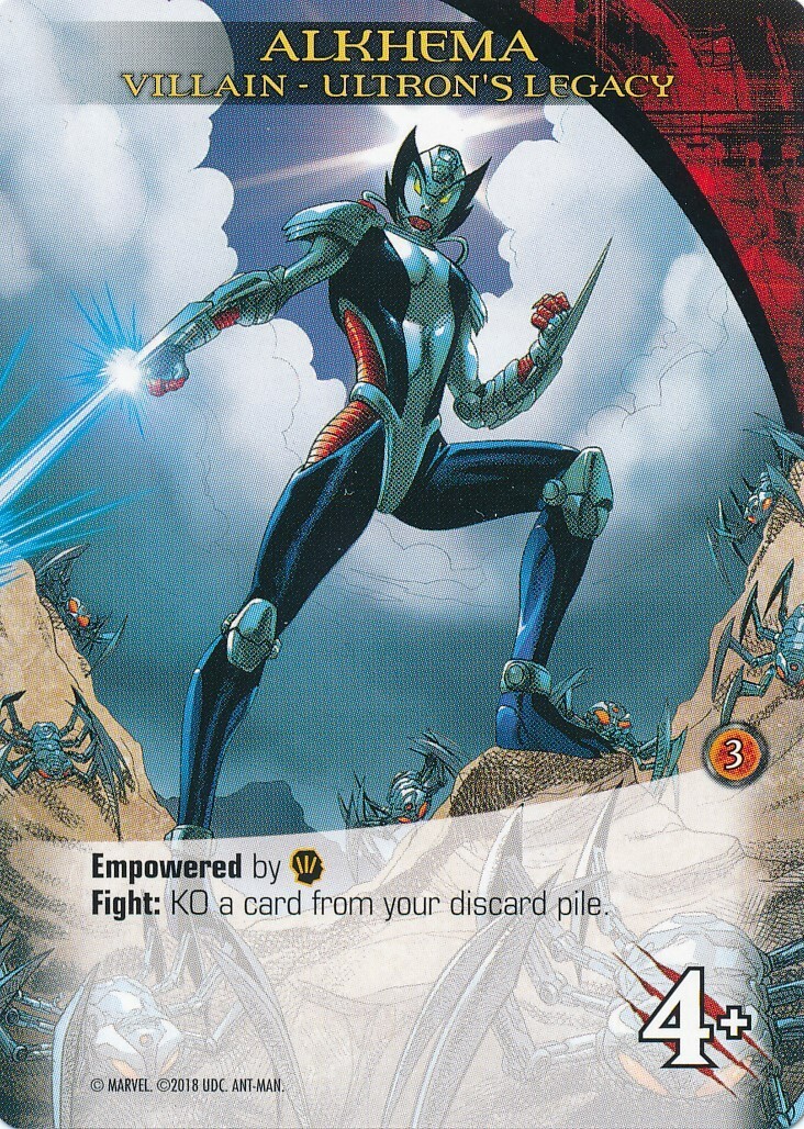 ALKHEMA Upper Deck Marvel Legendary ANT-MAN VILLAIN ULTRON'S