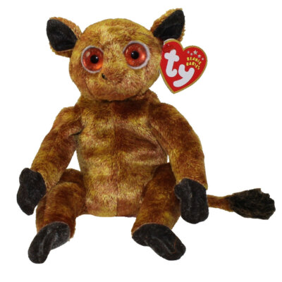 TY Beanie Baby - GIZMO the Lemur (8 inch) - MWMTs Stuffed Animal Toy