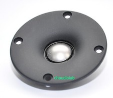 One New Pair 2 units 1'' 25mm Aluminum Dome Tweeter 8 ohm 20W w/Faceplate
